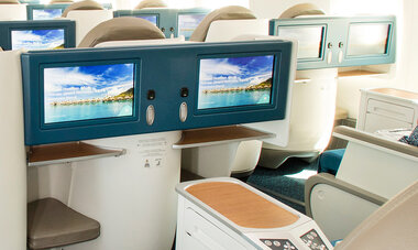 Poerava business class Air Tahiti Nui