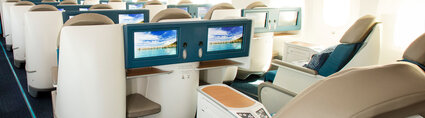 Poerava business class Air Tahiti Nui